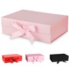 Gift Box with Lid, Square Gift Box with Foldable with