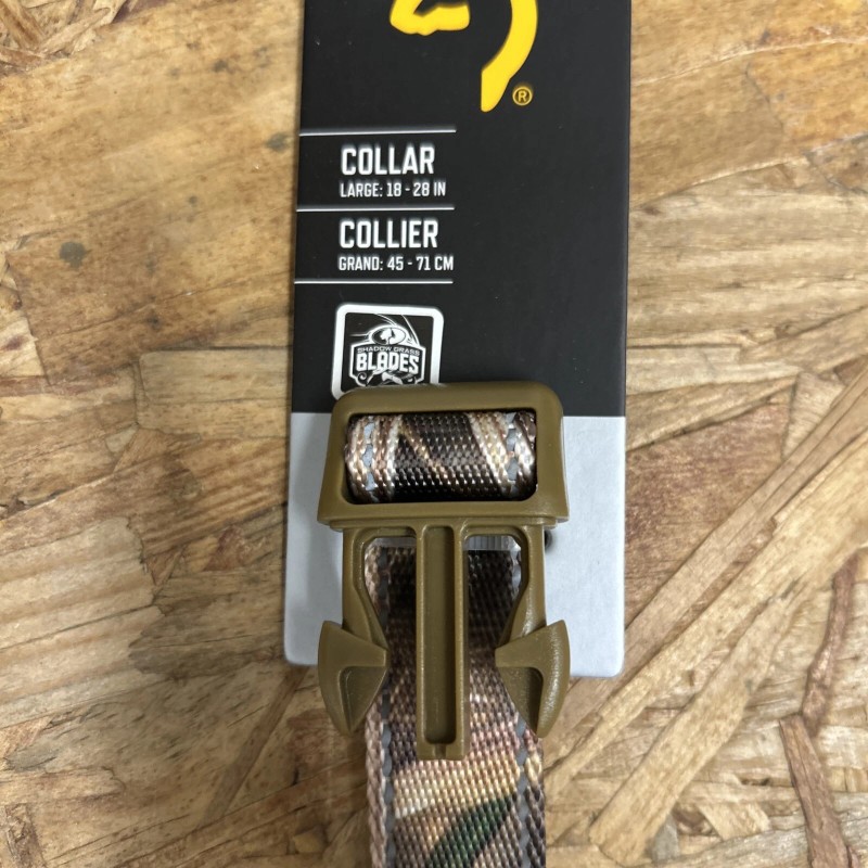 Browning Pet Products Camo Dog Collar, Size L (18-28 inches)