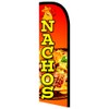 Vista Flags Nachos Premium Windless Polyknit Feather Flag (3 x