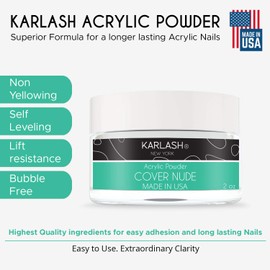 Karlash Professional Acrylic Powder 2 oz (Cover Nude 2 oz)
