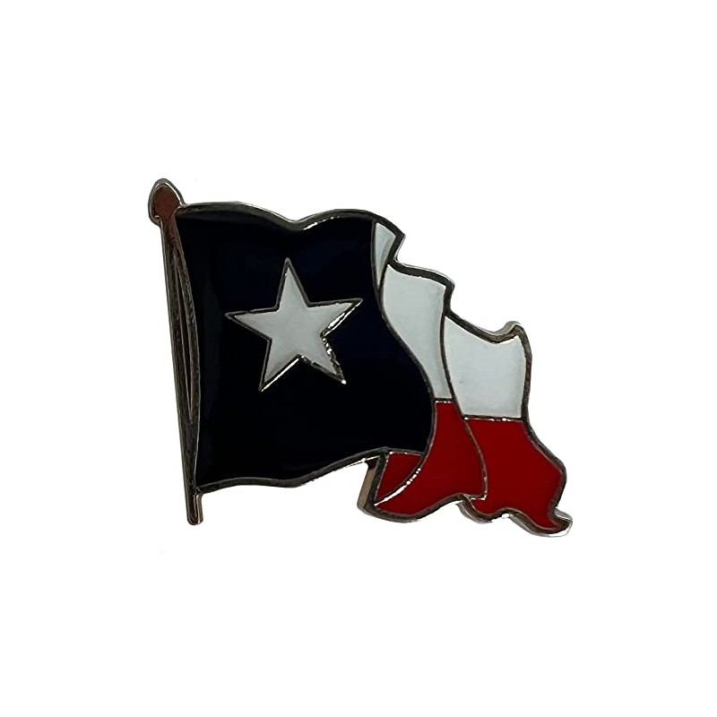 Wholesale Pack of 24 State of Texas Waving I Motorcycle