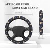 Yiohaha Cute Sloth Steering Wheel Cover 15 Inch Car Truck
