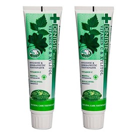 Dentiste 2x160 G. New Plus White Vitamin C & Xyitol Gum Toothpaste Made in Thailand