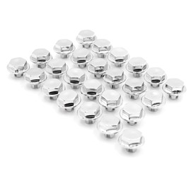 RTRHINOTUNING 100pcs 7.8mm(0.31in) Wheel Decorative Nail Universal Rim Lip Rivets Nut Replacement (50)