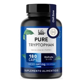 Triptófano Life 360 Pure Tryptophan 180 Cápsulas Sabor