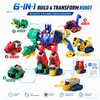 Dimoarch Magnetic Dinosaur Transforming Robot Toys for Boys