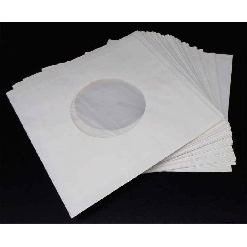 docsmagic.de 100 Polylined Paper Inner Sleeves for 7 Inch 45