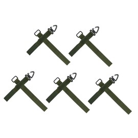 5Pcs Multi Function Glove Strap Holders Portable Durable Glove Leash for Camping Hiking Fishing and Outdoor Activities Lightweight and Easy to Use Olive Green