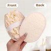 2 Pieces Bath Sofa, Exfoliating Bath Bath Loofah, Creative Double-Sided