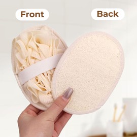 2 Pieces Bath Sofa, Exfoliating Bath Bath Loofah, Creative Double-Sided Bath Towel, Multifunctional Skin Scrub, Bath Accessory