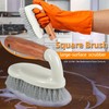 Attoshow 5-Pack Heavy Duty Scrub Brushes Set with Wooden Handles,