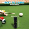 OddMart Snooker Cue Tip Shaper, 3 in 1 Pool Cue