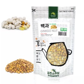 Prince Herb Medicinal Korean Herb Ginkgo Nut 건조 은행 / 백과 Dried Bulk Herbs 6oz (182g)