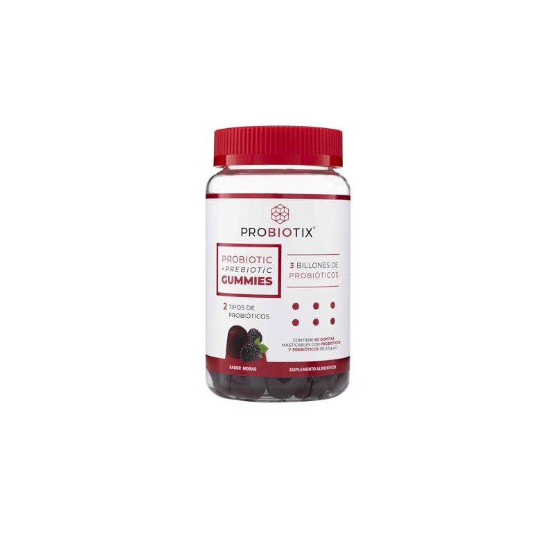 Probiotix Gummies Millones Probióticos Suplemento Alimenticio Equilibra Sistema Digestivo Gomitas