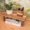RiLiKar Desktop Shelf Organizer Wooden Kitchen Cabinet and Counter Shelf
