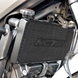 YUANQIAN Motorcycle Radiator Grille Guard Cover Compatible With NC750 NC750X NC750X DCT 2014 2015 2016 2017 2018 2019 2020 2021 2022 2023 2024-Black