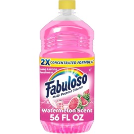 Fabuloso Multi-purpose Cleaner, 2x Concentrated Formula, Watermelon Scent, 56 Oz
