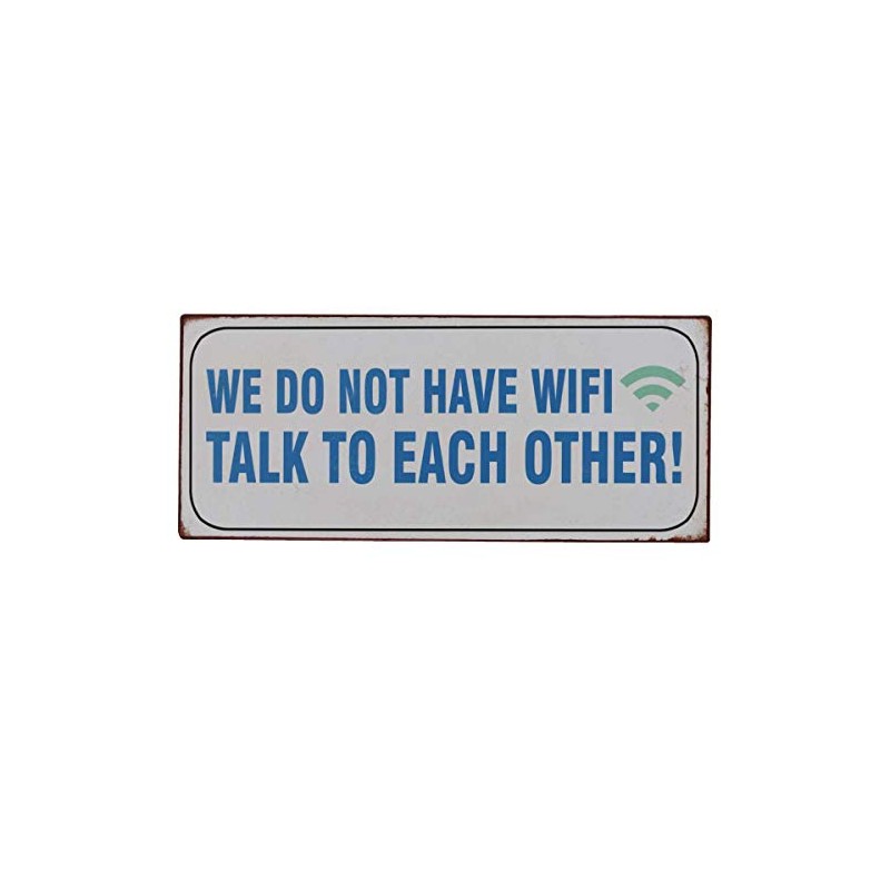 440s.de LaFinesse - We do not have WiFi Metal Sign