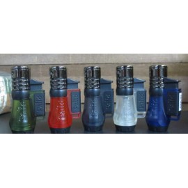 PALIO VESUVIO Palió Vesuvio Triple Jet Flame Torch Lighter - BUTANE NOT INCLUDED - 2 PK - 2 - RED