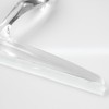iDesign Plastic Bath Squeegee for Glass with Suction Hook Holder