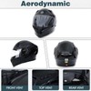 Motorcycle Bluetooth Modular Helmet, DOT Approved Dual Visor Full Face
