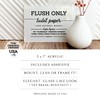 Reilly Originals 5x7 Inch Flush Only Toilet Paper & Natural