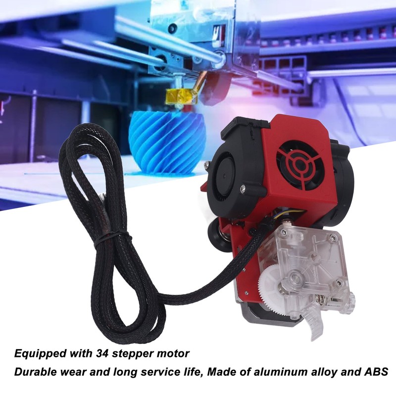 Direct Drive Extruder Upgrade Kit Dual Fan Wheels Short Range