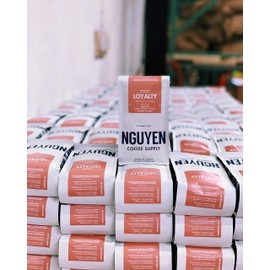 Loyalty Signature 50/50 Blend Whole Coffee Bean 80 Ounce (5 Pounds), Vietnamese Fair Trade Organic Single Origin Low Acid