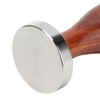 53mm Coffee Tamper with Wooden Handle Stainless Steel Coffee Powder