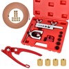 MuHize 25 ft 3/16" Copper Coated Brake Line Kit (Includes
