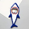 ARFUKA Stainless Steel & Rubber Bottle Opener, Blue, 3D Shark