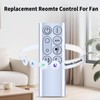 CLVIZCXOM Fan Remote Control Fit for Dyson TP7A TP06 TP07