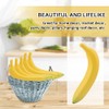 EKDJKK Artificial Fake Fruit, Realistic Artificial Banana, Lifelike Plastic Simulation
