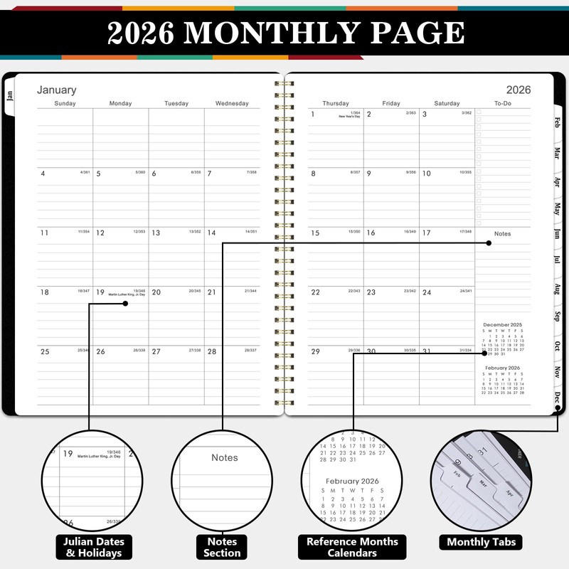 Planner 2026 – Jan. 2026 - Dec. 2026, 2026 Planner