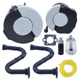 Adefol Gas Fuel Oil Cap Line Hose Filter For Stihl MS250 MS261 MS271 MS291 MS260 MS290