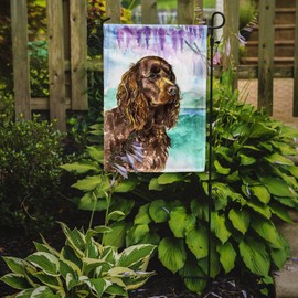 Caroline's Treasures 7008GF American Water Spaniel Garden Flag Mailbox Flag Decorative Yard Flag Banner Outside Patio Artwork Yard Flower Beds, Garden Size, Multicolor