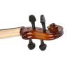 Unbranded New 1/4 Acoustic Violin Case Bow Rosin Natural
