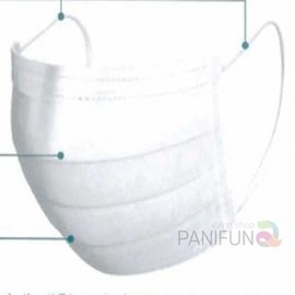 Funny square mask 50 sheets thin disposable mask anti-fog mask light mask 2ea