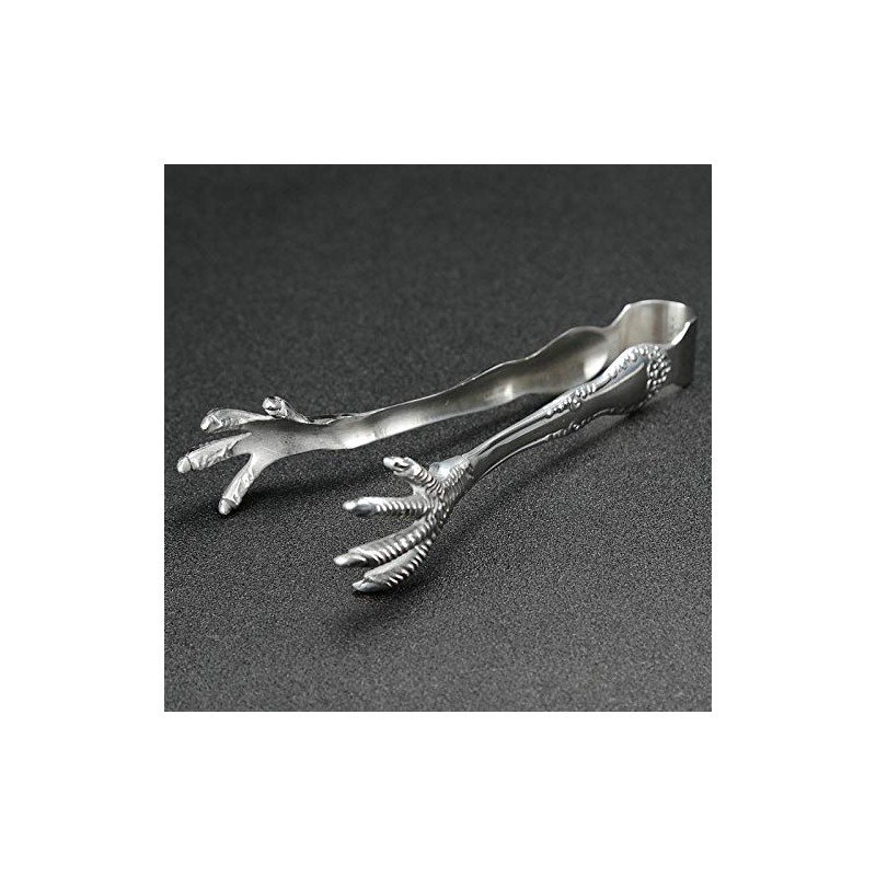 MASSJOY Bar Ice Hockey Special Eagle Claw Shape Ice Tongs