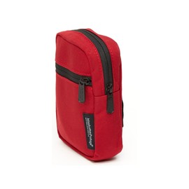 Manhattan Portage Trek Zipper Pouch - Stylish And Functional Travel Organizer 1000D Cordura And Water Resistant (Red)