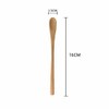 SITEDAN Muddler Spoon Muddler Bamboo Dessert Spoon Ice Cream Spoon