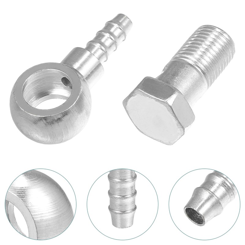 X AUTOHAUX 14mm ID 8mm OD M14x1.5 Banjo Fitting Adapter