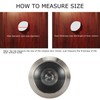 4Pcs Copper Anti Theft Safety Door Viewer Peephole with Back
