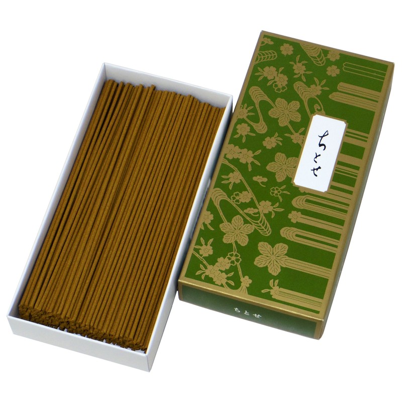 Motogyodo Incense Sticks, Chitose, Paper Box, Assorted Pack, Approx. 2.6