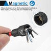 HARFINGTON 2pcs Nut Driver Drill Bit 9/32 Inch SAE Socket
