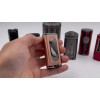 Xikar Verano Flat Flame Cigar Lighter, Elegant, Black, Lifetime Warranty