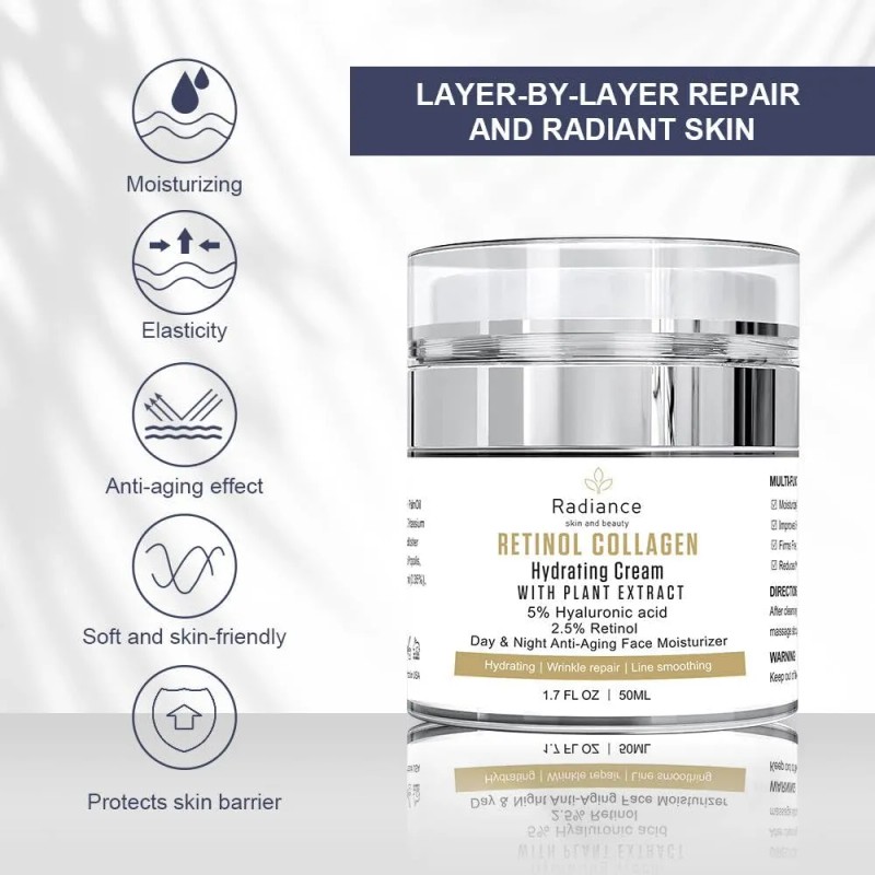 Radiance Crema Intensa De Retinol Natural Para La Cara Crema