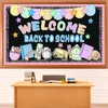 FYSUIMU 81Pcs Boho Back to School Bulletin Board Decoration Set