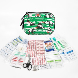 Kitgo Small Waterproof Eva, First Aid Kit for Kids Baby Travel First Aid Kit with Fun Bandages for Car, Home, Travel, Backpack