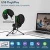 CMTECK USB Microphone, Microphone for PC with Pop Filter &